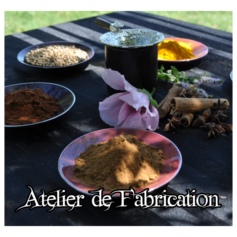 Option : atelier de fabrication de thé ou tisane Option : atelier de fabrication de thé ou tisane